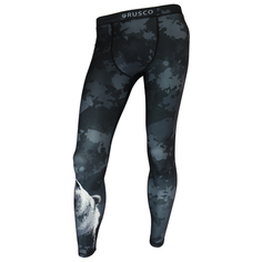 Тайтсы RUSCO SPORT, размер XXL, чёрный