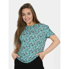 Футболка LOVETEX.STORE, размер 48, ментоловый