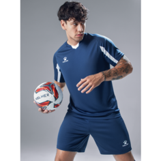 Форма спортивная Kelme футбольная форма Football Suit, размер 07-2XL, темно-синий/белый