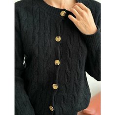 Кардиган EMBERENS, размер One Size, , чёрный