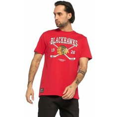 Футболка Atributika & Club Chicago Blackhawks, размер XL, красный