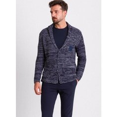Кардиган MaRuD, размер 4XL, , синий меланж