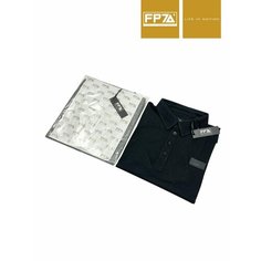 Поло FREE PLAY SEVEN DESIGN, 1 шт., размер 2XL, черный, Черный