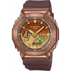 Наручные часы CASIO G-Shock, коричневый