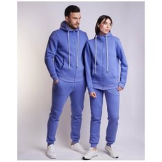 Толстовка Uzcotton Premium, размер 50-52\XL, , темно-синий