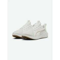 Кроссовки PUMA, размер 6, белый/золотой