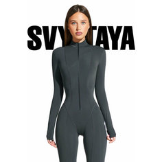 Комбинезон СВЯТАЯ, размер XS, графитовый