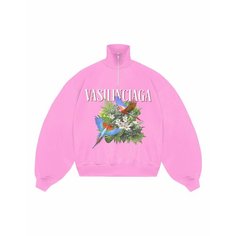 Свитшот VASILINCIAGA Парадайз, размер S/M, , розовый