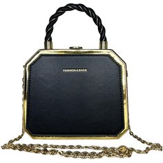 Сумка клатч , черный Fashion & bag