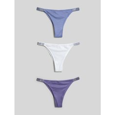 Трусы infinity lingerie, комплект из 3 шт., размер XL, ассорти