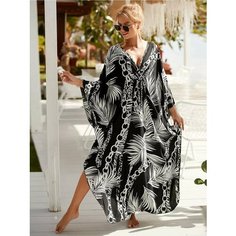 Платье MISSNATAVI, размер ONE SIZE, черный