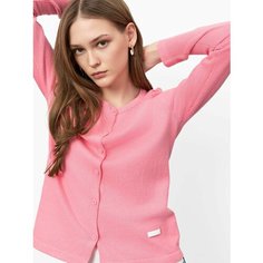 Кардиган JUST CLOTHES, размер 48, , коралловый