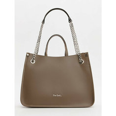 Сумка тоут Pierre Cardin, серо-коричневый