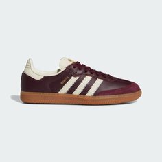 Кеды adidas Originals Samba OG, размер 4 UK, бордовый/белый