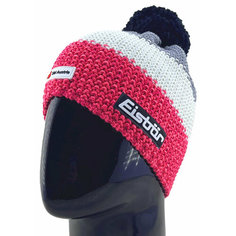 Шапка Eisbar star pompon ska, размер OneSize, белый, розовый