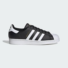 Кроссовки adidas Originals Superstar, размер 7 UK, черный