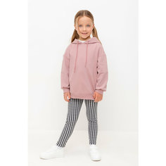 Бриджи crockid КР 4074/серая клетка на белом к519, размер 56/110, белый, серый