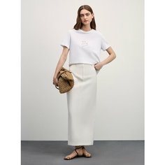 Футболка Zarina, размер XL (RU 50)/170, белый