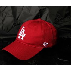 Бейсболка Los Angeles, размер 56-59, бургундия M&W 2021