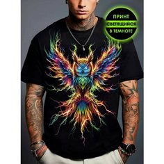 Футболка Romax Tex, размер 46, черный