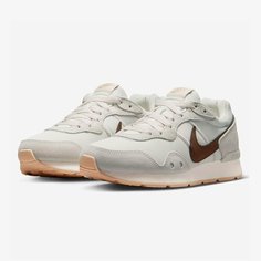 Кроссовки NIKE, размер 9, бежевый/бордовый