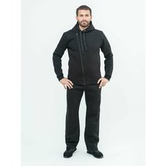 Брюки MEGO & AS, размер 4XL, черный