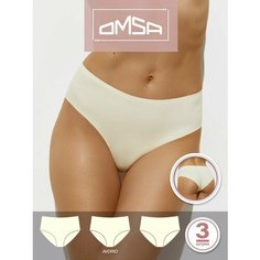 Трусы Omsa, размер 46 (M), слоновая кость (avorio)