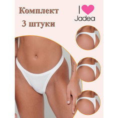Трусы Jadea, комплект из 3 шт., размер 3, белый