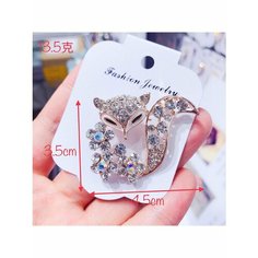 Брошь, "ЛисенокGold" Sv Profit