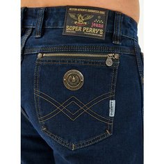 Джинсы SUPER PERRYS, размер W33/L34, темно-синий