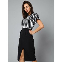 Платье A-A Awesome Apparel by Ksenia Avakyan, размер 48, черный/белый
