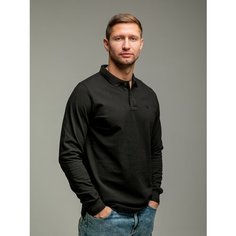 Поло ТД Коллекция, размер M, чёрный