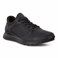 Кроссовки ecco EXOSTRIDE M, полнота F (EU)/ на среднюю стопу, размер 45, чёрный