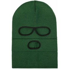 Балаклава бини Street Soul, размер One Size, зеленый, черный