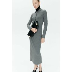 Платье H&M, размер L, серый