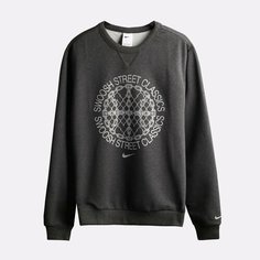 Толстовка NIKE Crew-Neck Sweatshirt, размер 2XL, , серый