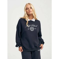 Свитшот ТВОЕ, размер 46, , синий