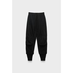 Брюки джоггеры Andrea Yaaqov jogging pants, размер 50, черный