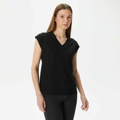 Футболка LACOSTE, размер T36, чёрный