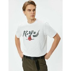 Футболка KOTON, размер M, белый