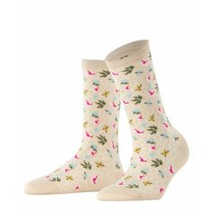 Носки Burlington Sweet Bloom, размер 36-41, бежевый