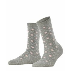 Носки Burlington Seashell, размер 36-41, серый
