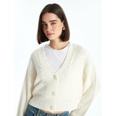 Кардиган LC Waikiki, размер M, , ecru