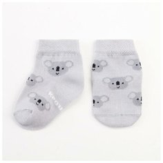 Носки Крошка Я размер 6/8, , коала