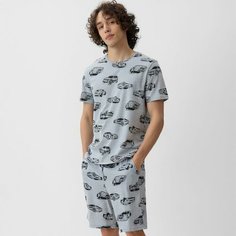 Пижама Kaftan, размер 48, серый