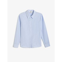 Рубашка KOTON, размер 34, синий