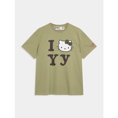 Футболка OPEN YY Kitty x YY, размер L/XL, Khaki