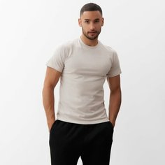 Футболка Collorista, размер 58/60, темно-бежевый