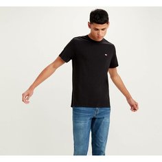 Футболка Levis Housemark, размер L, черный Levis®