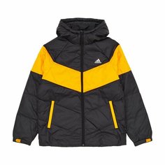Куртка adidas CB DOWN JKT, размер XL, черный/желтый